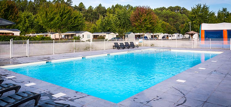 camping avec piscine landes