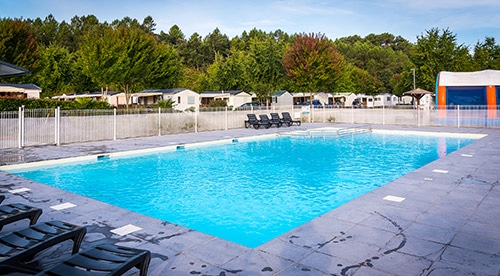 camping landes piscine