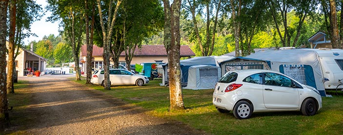 photos camping landes