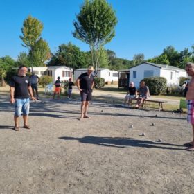 camping petanque landes