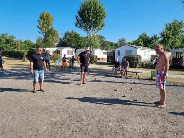 camping petanque landes