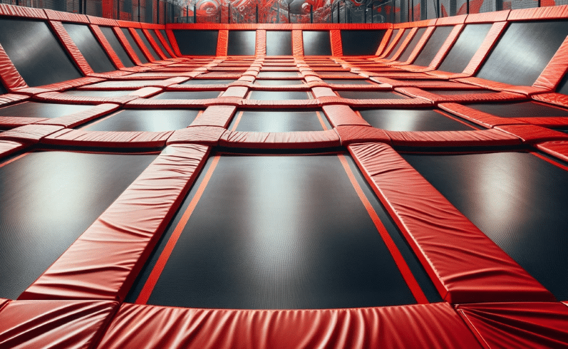salle de trampolines à Tarnos