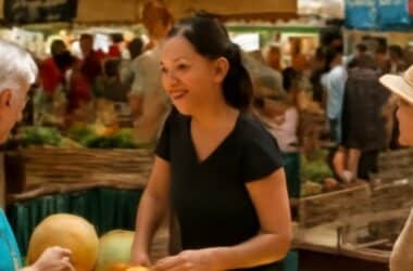 marche de producteurs dans les landes